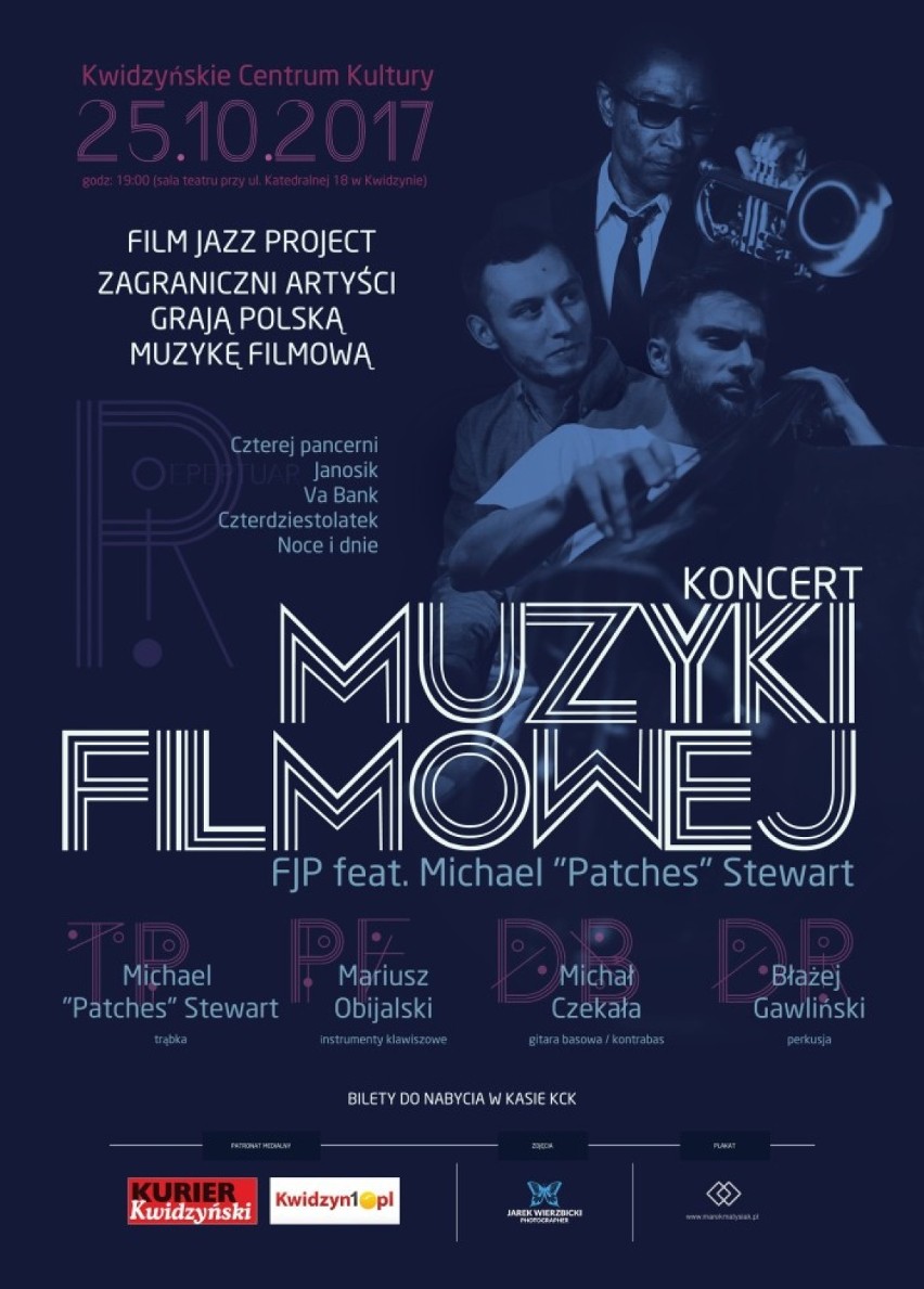 Kwidzyn: Film Jazz Project. Przeboje polskiej muzyki filmowej w teatrze