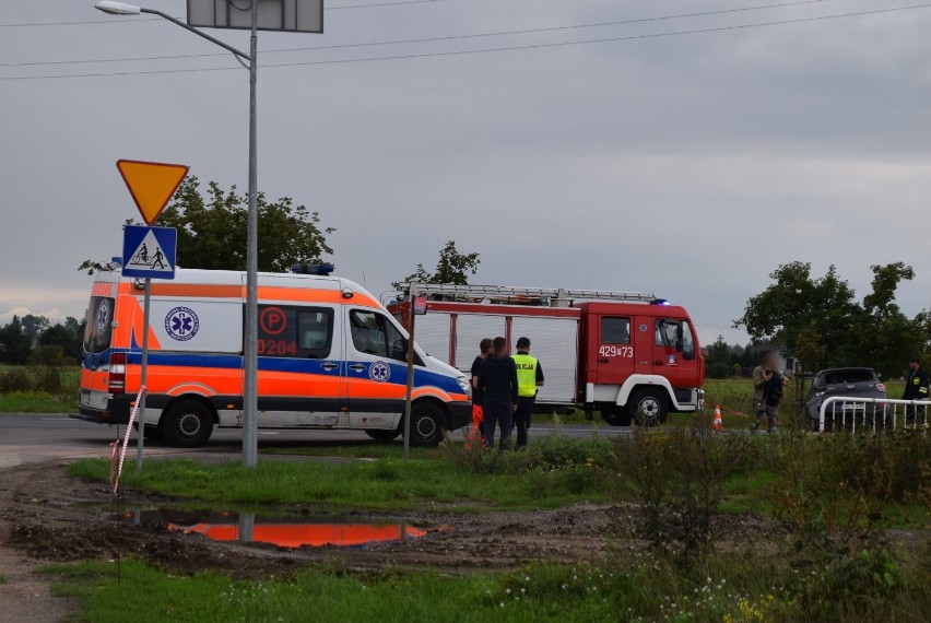 Groźny wypadek w Trzemesznie! Dwoje dzieci trafiło do szpitala