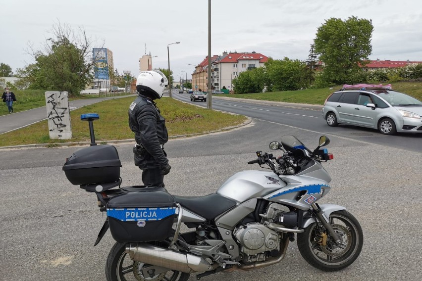 Akcja "Motocykliczni" w Grudziądzu. Posypały się mandaty