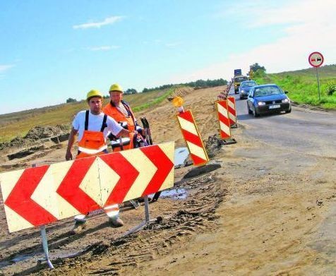 Do końca roku ma powstać węzeł na skrzyżowaniu dróg do Rogoźna i Wągrowca