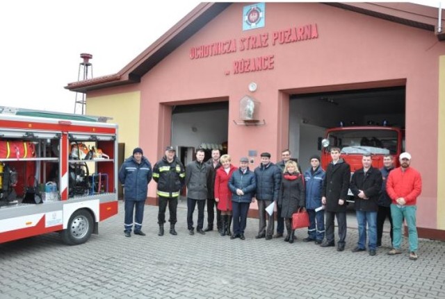 W piątek delegacja z Szacka przyjechała do Włodawy by omówić szczegóły dofinansowania na sprzęt dla straży pożarnej
