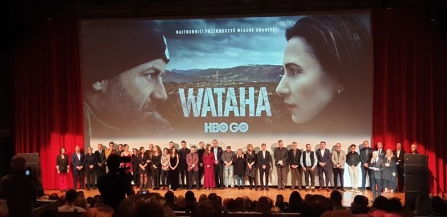 Premiera trzeciego sezonu serialu "Wataha" w Warszawie.