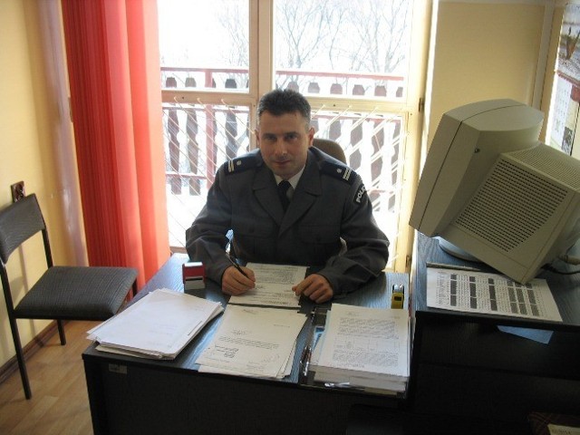 Nowy komendant Komisariatu Policji w Tymbarku