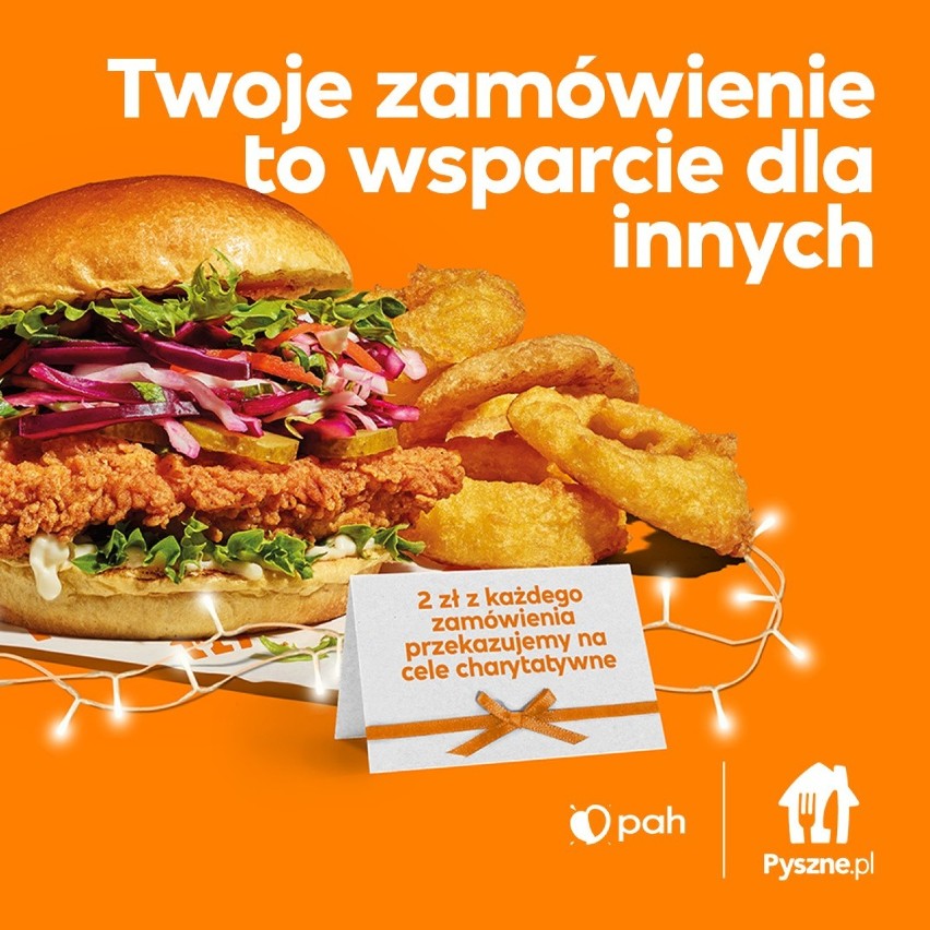 "Ty zamawiasz, wspólnie wspieramy". Razem z Pyszne.pl można pomóc dzieciom w Polsce i osobom, które czeka głód. Tylko 19 grudnia!