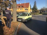 Wypadek w Dzierżoniowie. Pijany wjechał w drzewo przy rondzie czeskim 15.11.2022