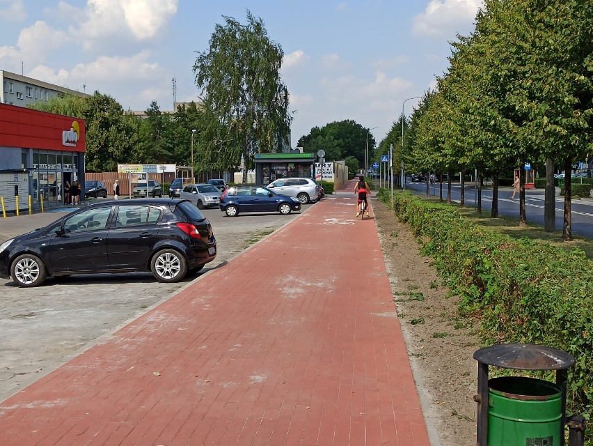 Ukończona ścieżka pieszo-rowerowa na ulicy Bohaterów Westerplatte w Rawiczu