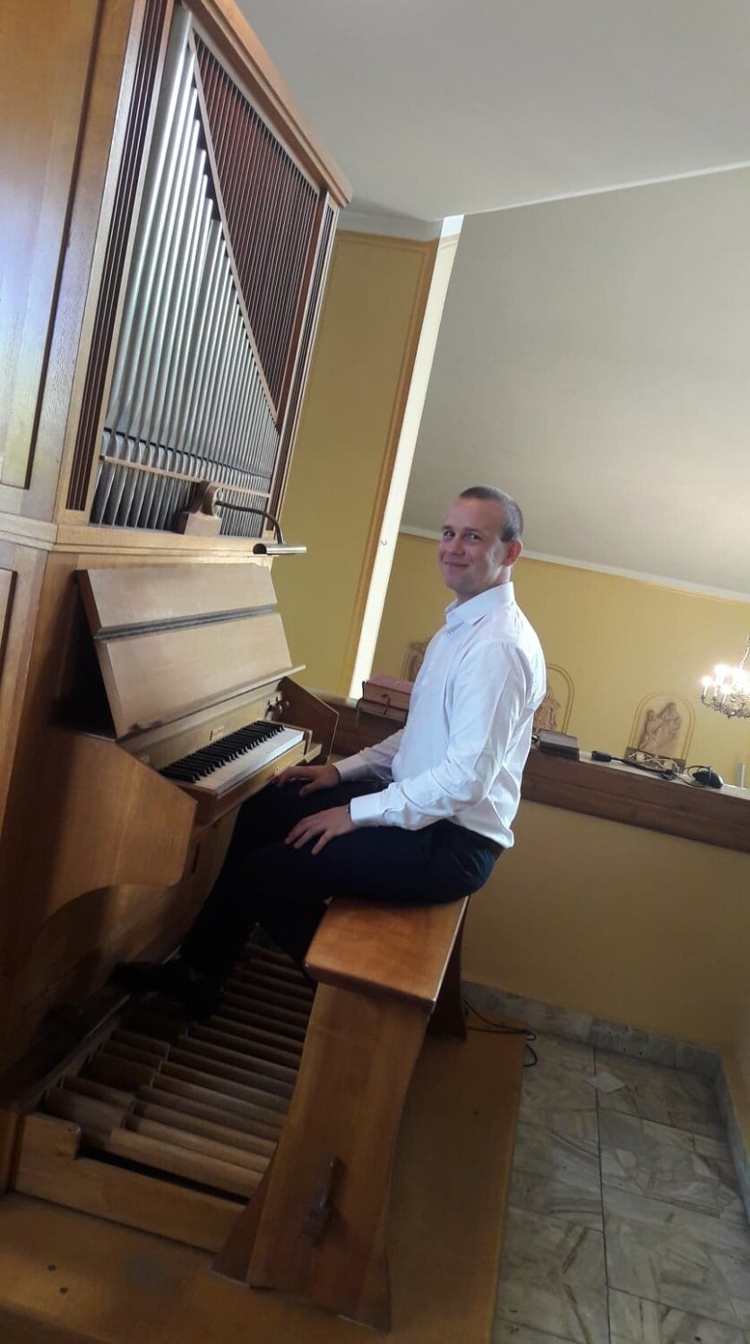 Rafał Sygnecki z Budzynia to nie tylko zdolny organista, ale także organmistrz. Dziś ma swoje święto. 