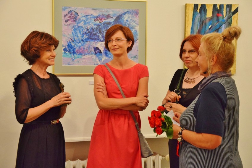 Wystawa malarstwa Magdaleny Kapuścińskiej-Borkiewicz „Pejzaż wewnętrzny” otwarta w sieradzkim BWA (zdjęcia)