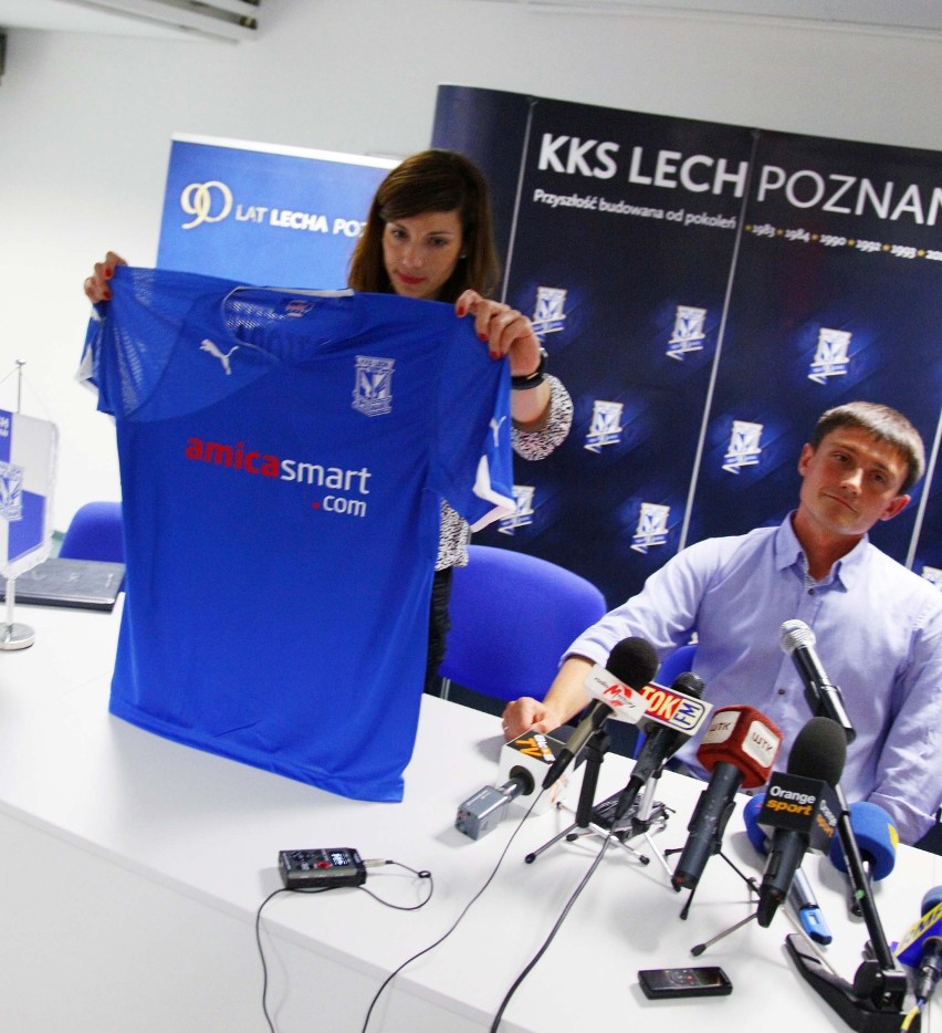 Liga Europy: Zobacz nowe koszulki Lecha Poznań [ZDJĘCIA]