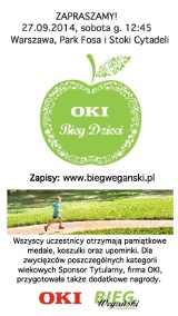 Bieg Wegański - wygraj pakiet startowy na towarzyszący mu Bieg Dzieci! [ROZWIĄZANY]