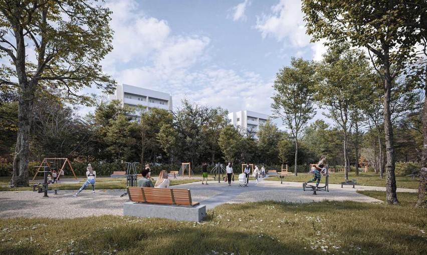 To ma być najdłuższy park w Krakowie. Powstała koncepcja zagospodarowania przyszłego Parku Woźniców. Zobacz wizualizacje