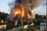 To był jeden z największych pożarów w Kostrzynie. Młyn płonął jak pochodnia!