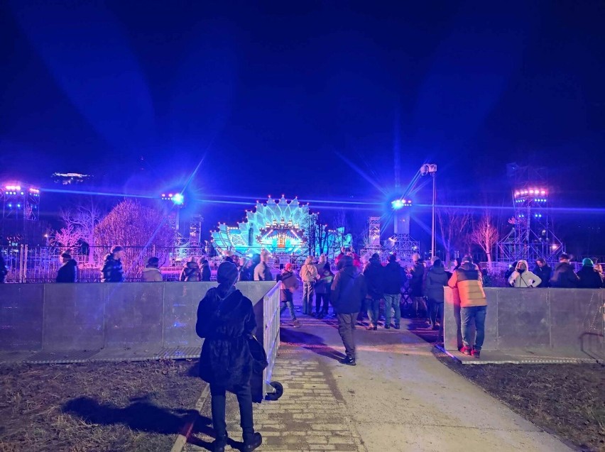 Scena na koncert sylwestrowy w Zakopanem