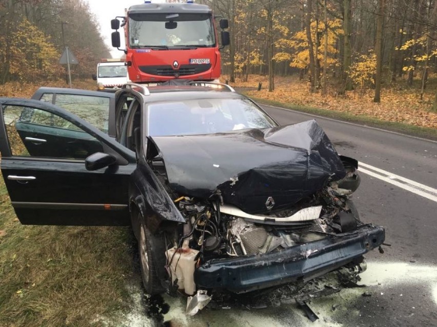 Wypadek na obwodnicy Kórnika