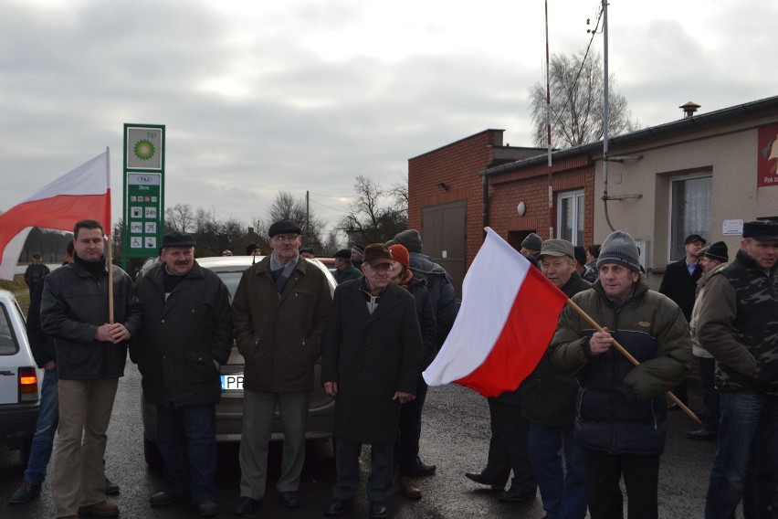 Protest rolników w Bielawach