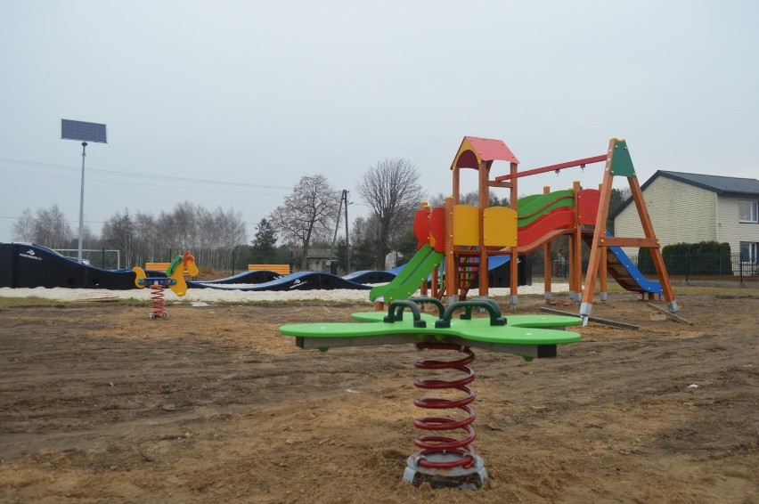 Pumptrack w Barkowicach nad Zalewem Sulejowskim