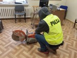 Kwidzyn: Policjanci odzyskali skradzioną piłę do betonu. Złodziej i paser zatrzymani