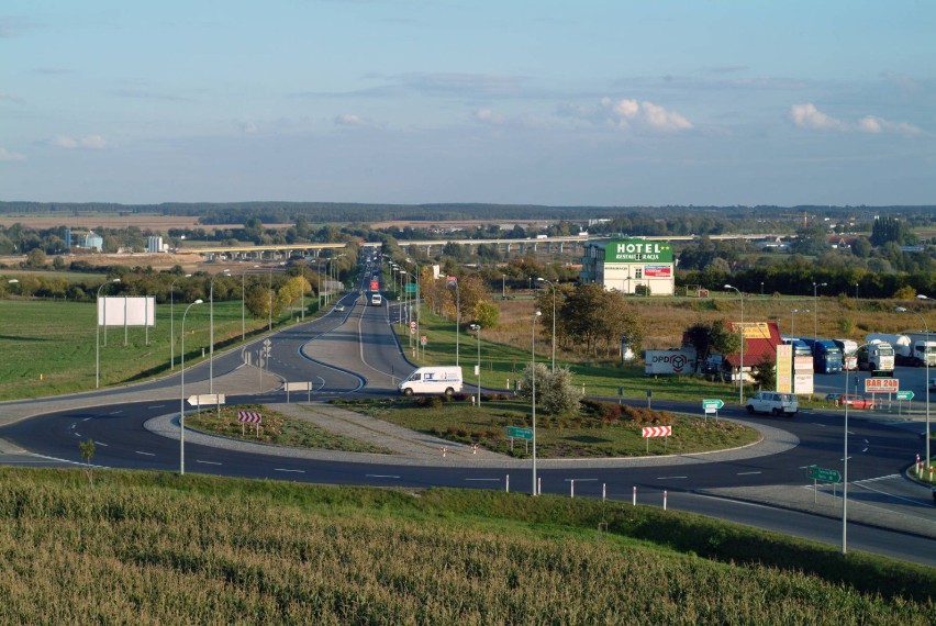 Panorama Świebodzina 2012 z lotu balonem