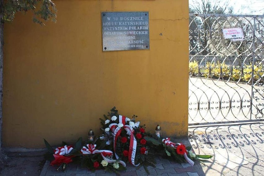 W rocznicę zbrodni katyńskiej w Widawie      