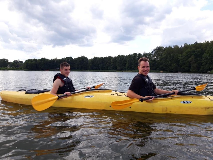 Uczeń ZS w Kowanówku wziął udział w letnim obozie sportowym w Trzciance