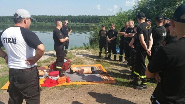 Ćwiczenia taktyczno – bojowe dla strażaków z jednostek OSP odbyły się w Murowańcu