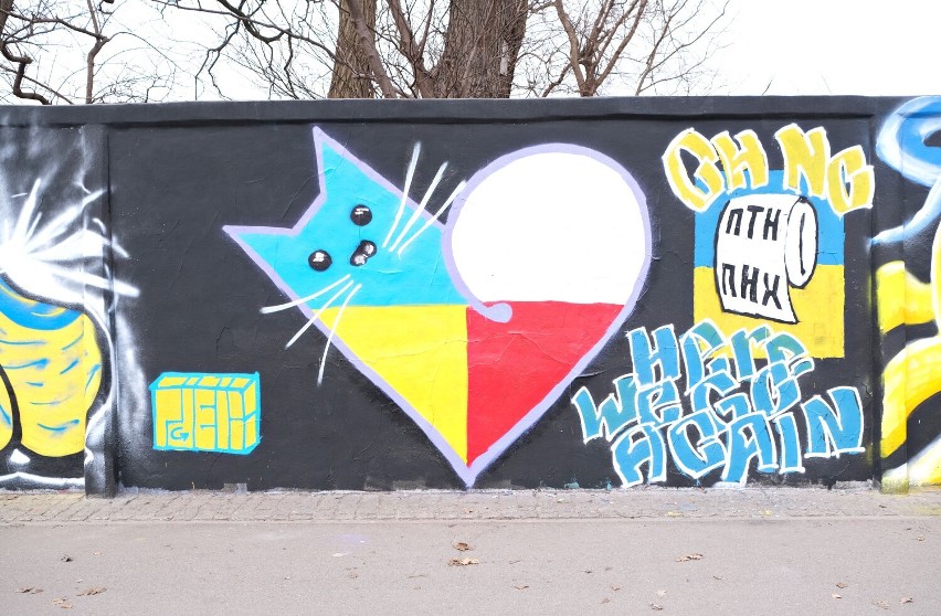 Warszawskie graffiti przeciwko wojnie i Putinowi. Ważny apel...