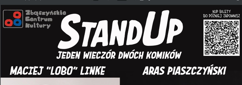 STAND UP, czyli Aras Piaszczyński i  Maciej LOBO Linke....