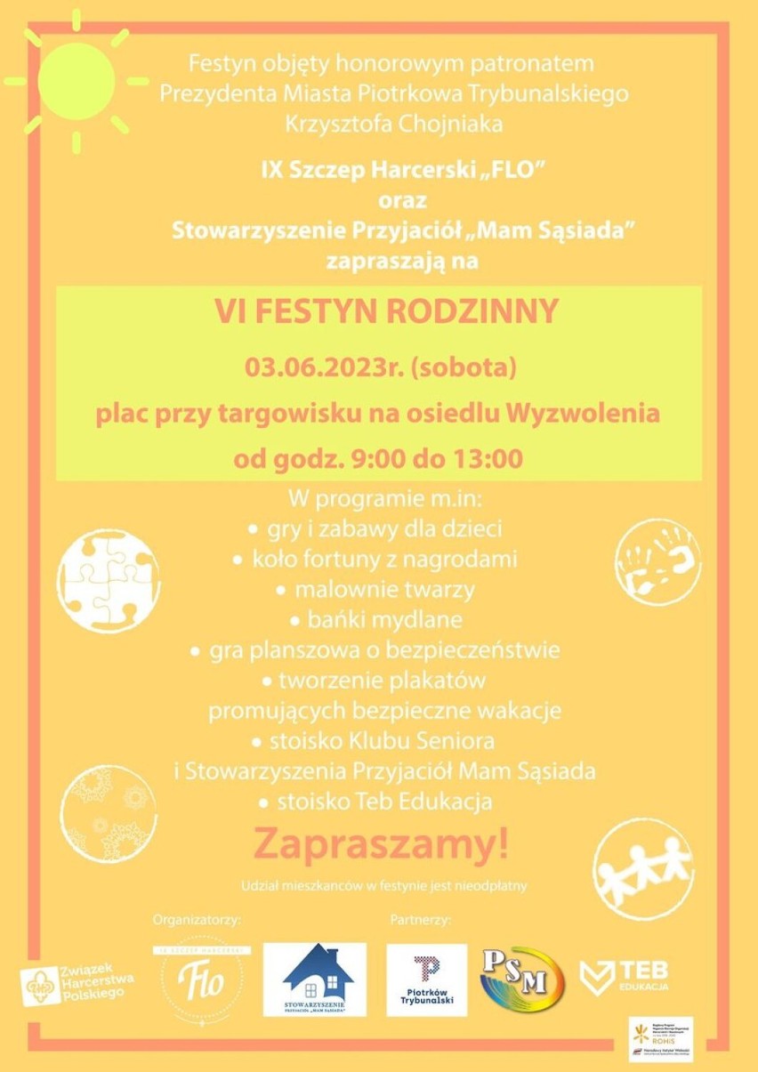 Dzieje się w weekend 2-4 czerwca w Piotrkowie i powiecie piotrkowskim. Przewodnik po imprezach!