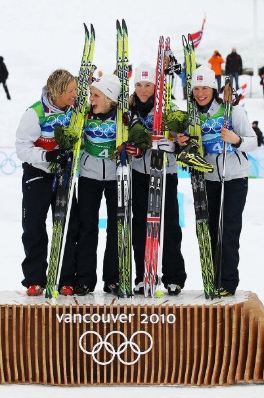 Złote medalistki reprezentantki Norwegii.