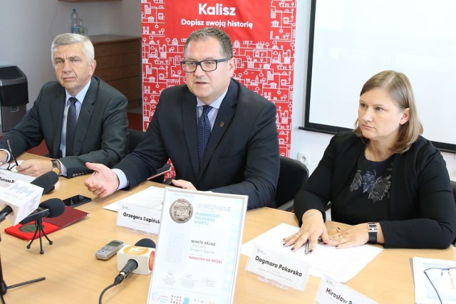 Prezydent Grzegorz Sapiński zapowiada wsparcie dla KKS-u