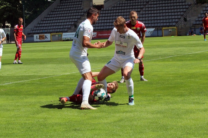 MKS Miedź Legnica przegrała w sparingu z KKS Kalisz, zobaczcie zdjęcia