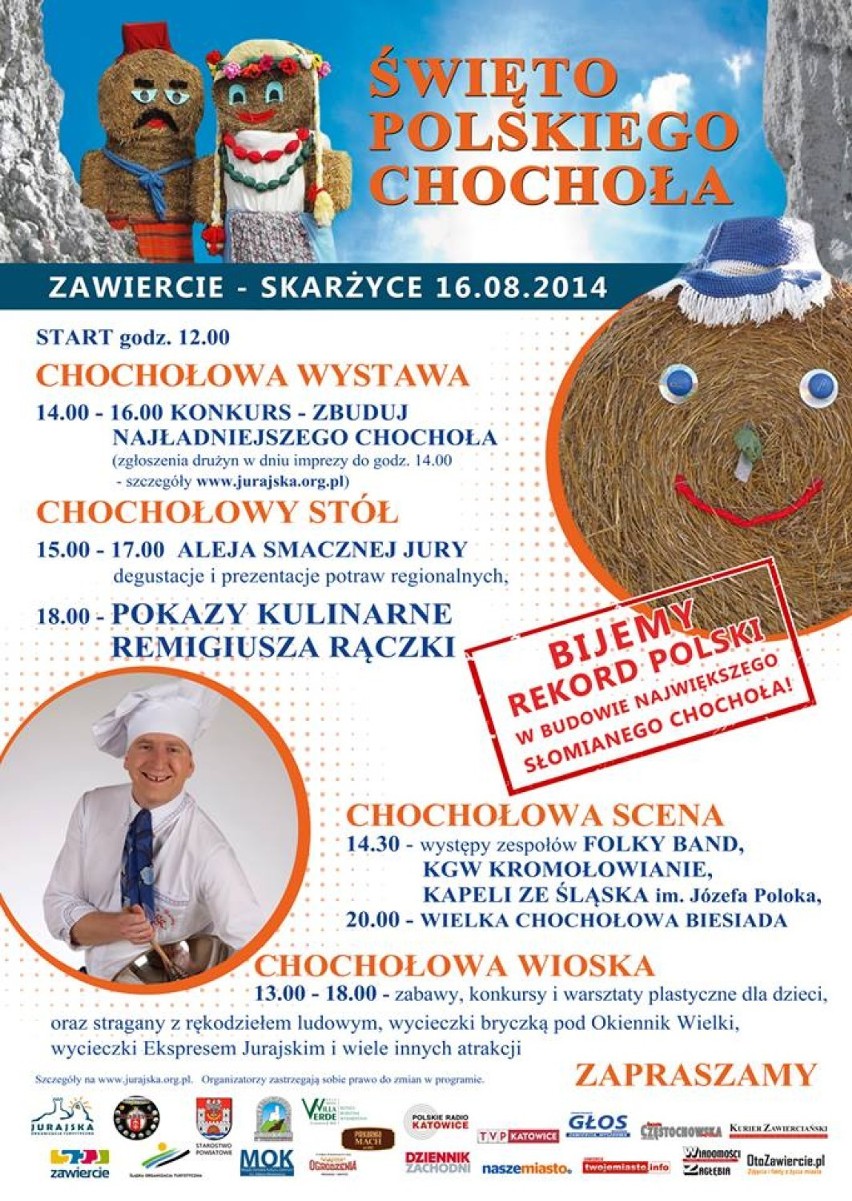 Święto Polskiego Chochoła 2014 w Zawierciu-Skarżycach