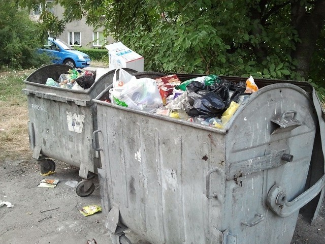 Kubły na śmieci w Rudzie Śląskiej są, ale segregować nie sposób...