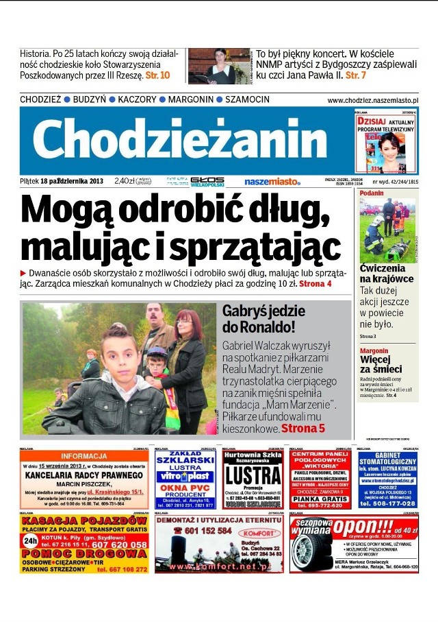 Chodzieżanin: Zobacz co w najnowszym numerze [18 października]