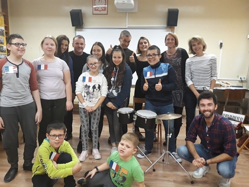 Nauczyciele z Francji gościli w Kaliszu. Odwiedzali kaliskie szkoły 