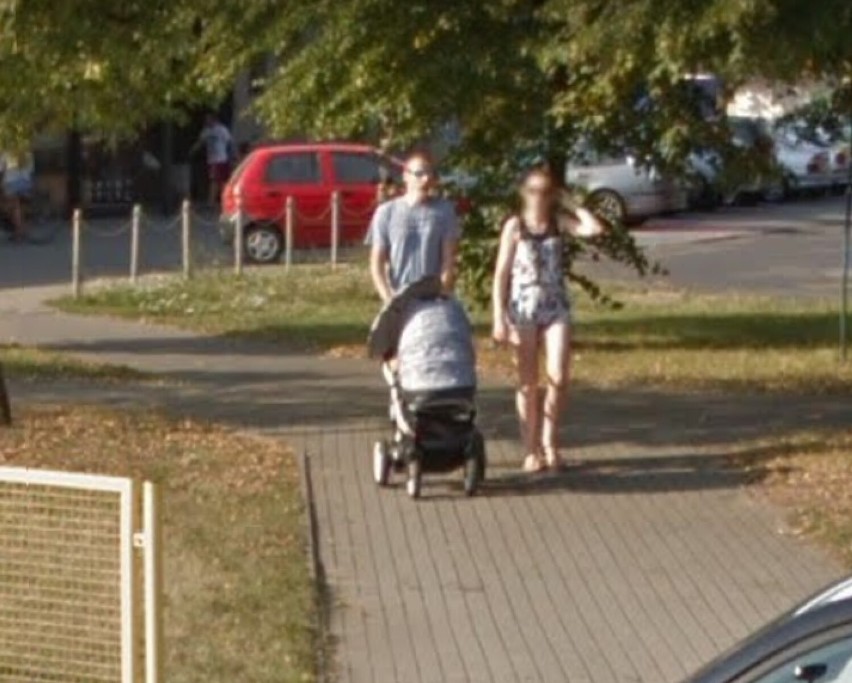 18 Stycznia w Wieluniu na Google Street View. Ujęcia z sierpnia 2019 roku