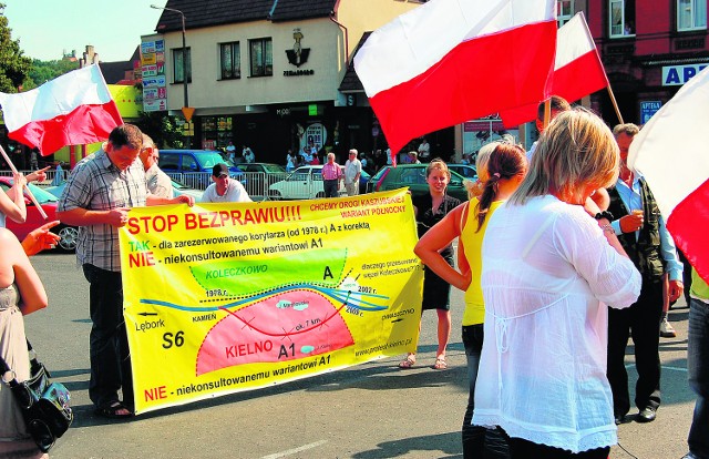 &#8233;Pikieta, na której miało zjawić się nawet 6 tys. osób z różnych stron Pomorza, okazała się niewypałem&#8233;.