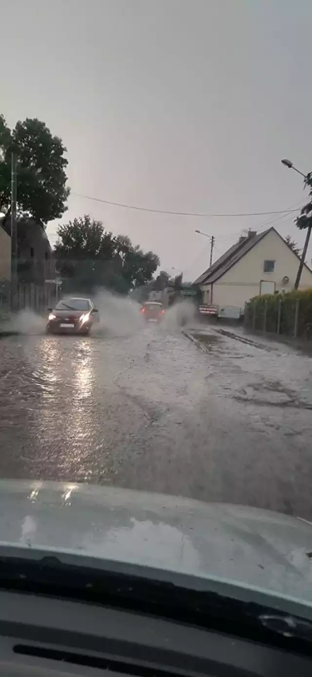 Krajobraz po burzy! Przyszła nieśmiało i tak samo odeszła