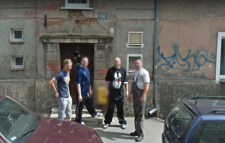 Kogo przyłapały kamery Google Street View na Piaskowej Górze...