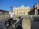 Jastrzębianin dojechał na rowerze do Rzymu!