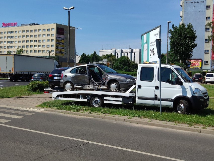 Dziś (25.06) chwilę po godzinie 10. doszło do zderzenia...