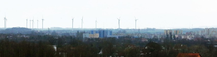 Legnica widziana z wysokości ulicy Dobrzejowskiej, zobaczcie zdjęcia