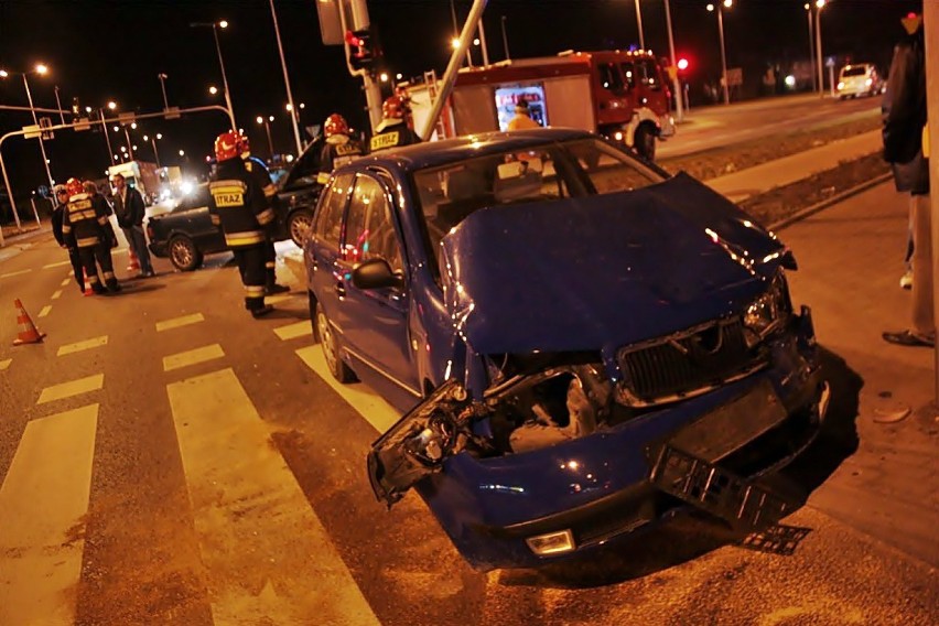 Wypadek na skrzyżowaniu Okrzei - Kapitulna