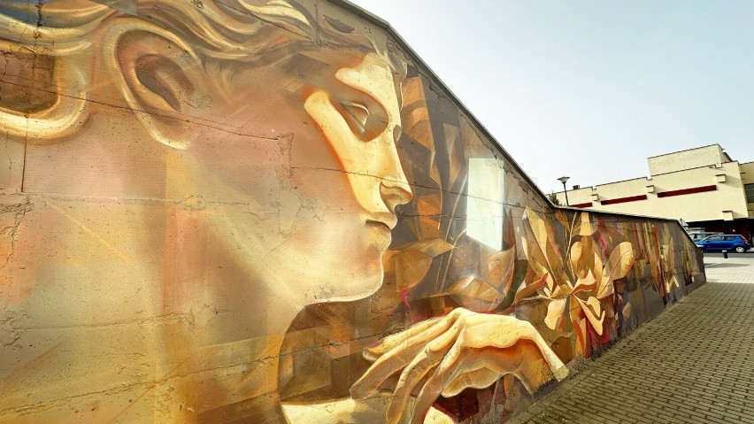 Nowy mural przy ulicy Bohaterów Westerplatte autorstwa...