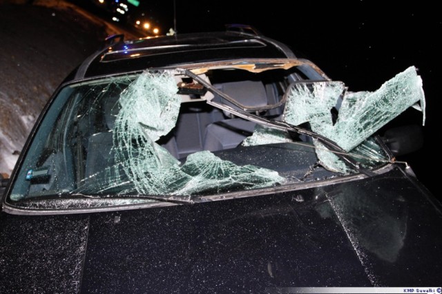 Wypadek w Przebrodzie. Zginął pieszy