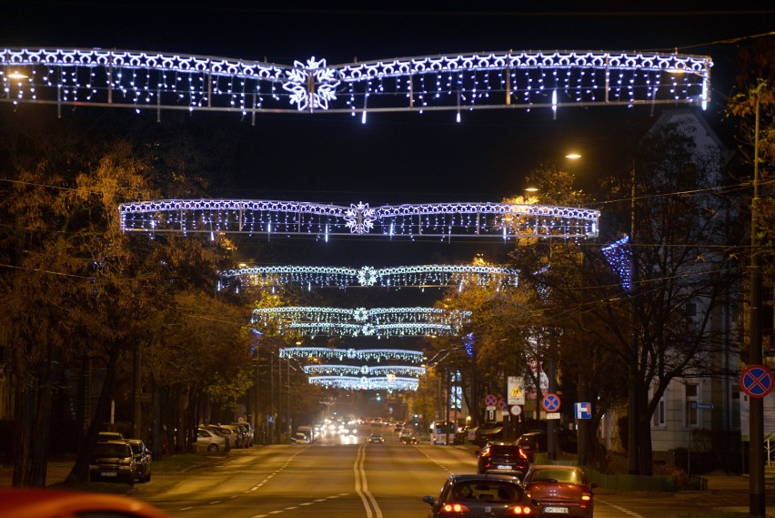 Iluminacje i ozdoby świąteczne w Sopocie
