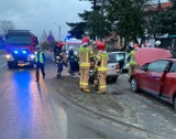 Wypadek na DK 42 w Działoszynie. Dwie kobiety trafiły do szpitala