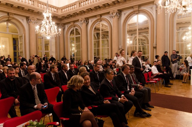 Gala wręczenia nagród Slovak Press Photo w Pałacu Prymasowskim w Bratysławie