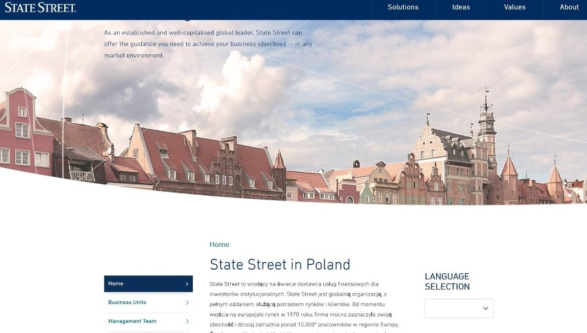 State Street (USA) – usługi finansowe – w Krakowie od 2007...