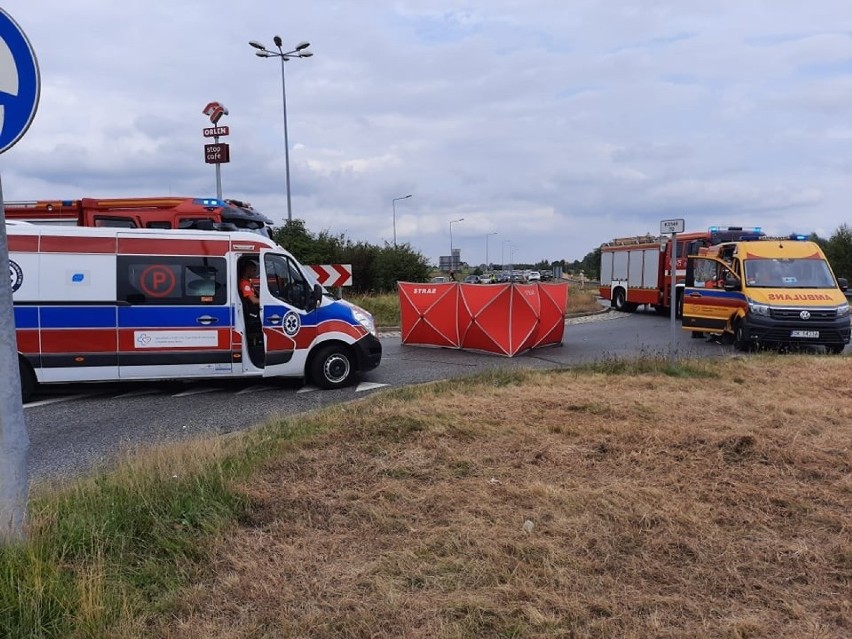 Wypadek na obwodnicy Kędzierzyna-Koźla.